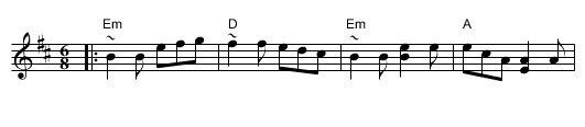 The Gammaho - staff notation