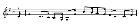The Gareloch - staff notation