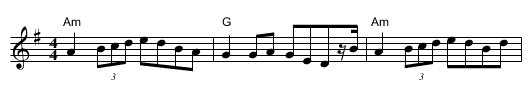 The Gatehouse Maid - staff notation