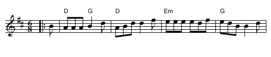The Gathering - staff notation