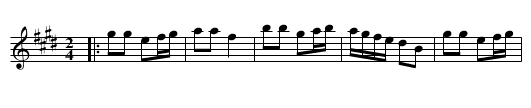 the General Election - staff notation