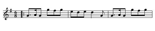 The General Toast - staff notation