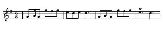 the General Toast - staff notation