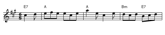 The Giant's Silver - staff notation