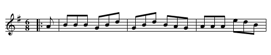 The Girl for Me - staff notation