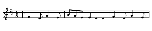 The Girl of the Big House - staff notation