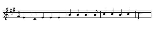 The Girl With the Waterfall - staff notation