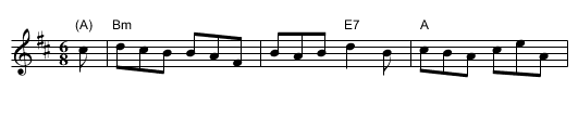The Glasgow Ceilidh Club - staff notation