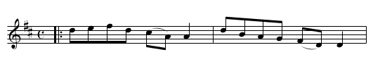 the Glass Slipper - staff notation