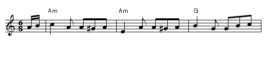 The Gobby O - staff notation