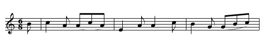 The Gobby O. - staff notation