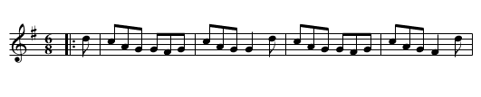 the Gold Ring [2] - staff notation