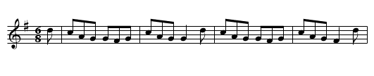 The Gold Ring   (doublejig)   0708 - staff notation