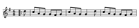 The Gold Ring - staff notation