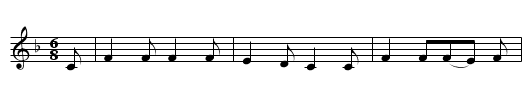 The Golden Ball - staff notation