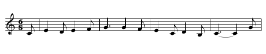 The Golden Vanity - staff notation