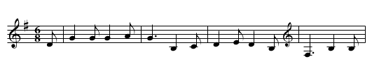 The Golden Vanity - staff notation