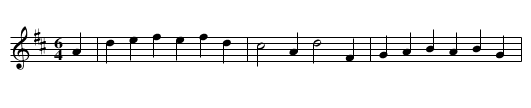 the Gossips Frolick - staff notation