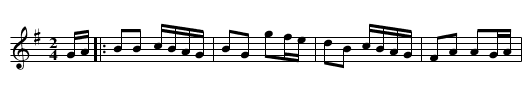 The Grassy Turf - staff notation