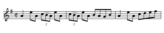 The Gravel Walk - staff notation