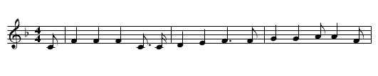 The Great Wheel - staff notation