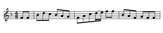 The Green Linnet - staff notation