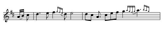 The Green Linnet - staff notation