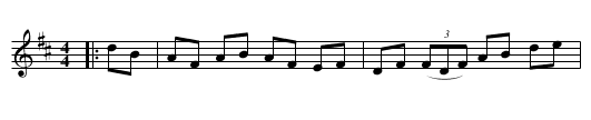 The Green Mountain - staff notation