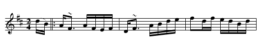The Green Mountain - staff notation