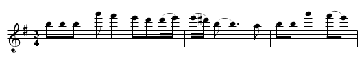 The Grey Cock - staff notation