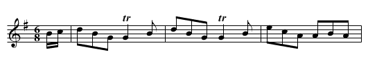 The HADDINGTON ASSEMBLY.     a Jigg. - staff notation