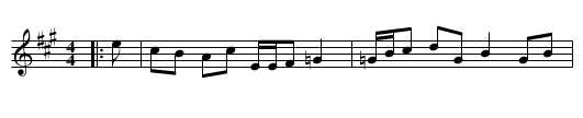 The Haggies o' Dumbar - staff notation