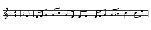 The Haggis - staff notation