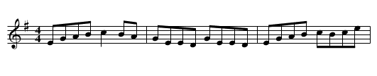 The Hag's Grave - staff notation