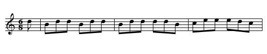 The Halcyon Days of Old England - staff notation