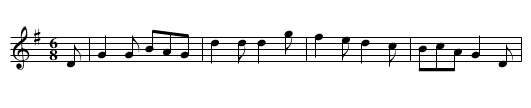 The Happy Farmer - staff notation