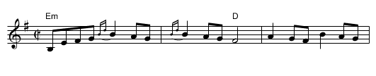 The Hard Drive - staff notation