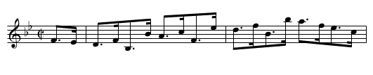 the HARLEQUIN - staff notation