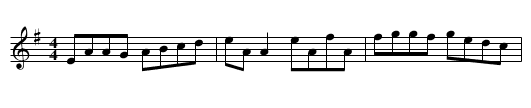 The Harley Ashtray Reel - staff notation