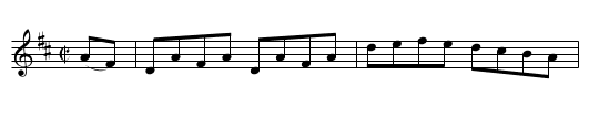 The Harvest Home (hornpipe)   1603 - staff notation