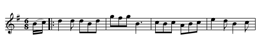 The Haymaker's Jig - staff notation