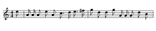 The Haymakers - staff notation