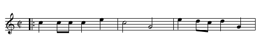 The Health - staff notation