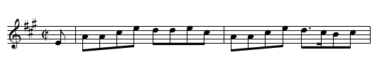 The Heir at Law - staff notation