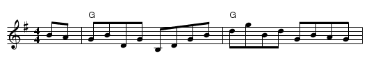 The High Level - staff notation