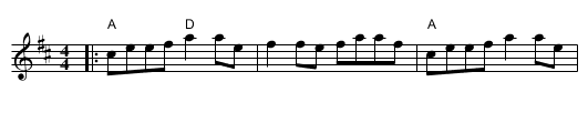 The High Road to Linton - staff notation