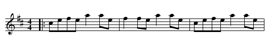 The High Road to Linton - staff notation