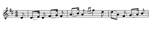 the HIGHLAND LADDIE - staff notation