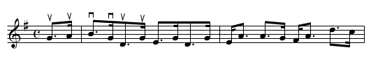 the HIGHLAND MINSTREL BOY - staff notation