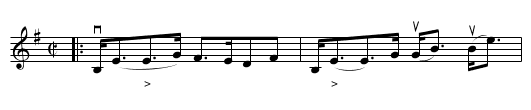 THE HIGHLANDMAN IN PARIS -- Strathspey - staff notation